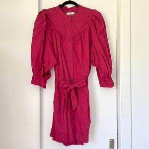 Isabel Marant Etoile Samira Mini Shirt Dress